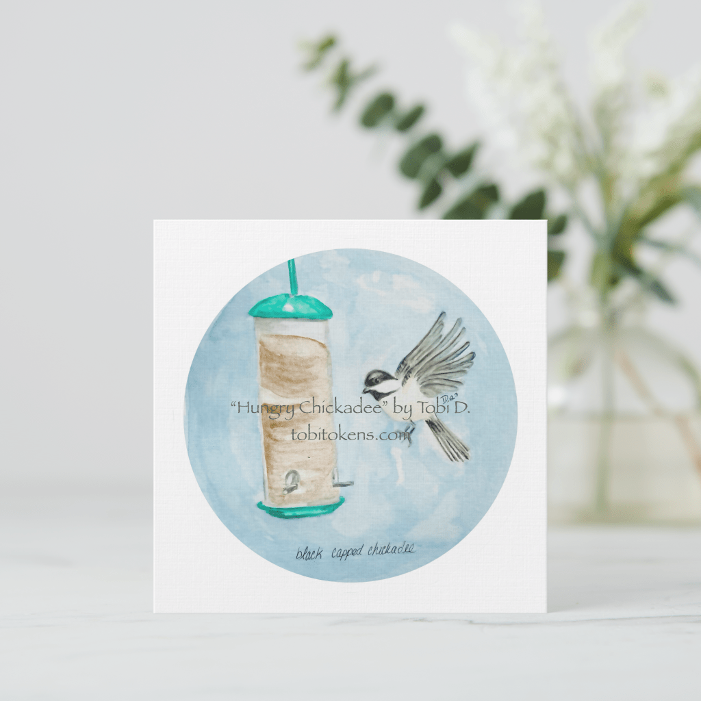 “Hungry Chickadee”