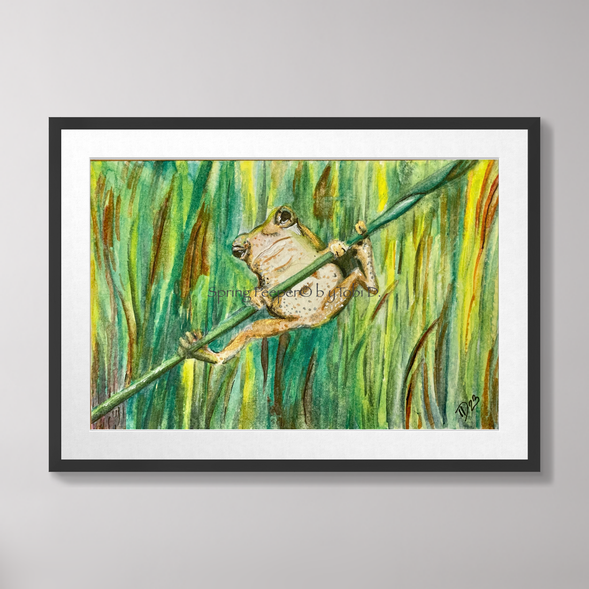 “Spring Peeper” (Sold)